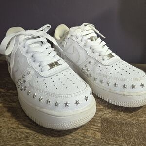 Nike AF1 Low '07 XX Star Studded Sneakers Sz.8